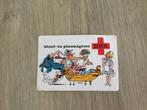 Sticker Berck - bloed- en plasmagever- 1991, Comme neuf, Bande dessinée ou Dessin animé, Enlèvement ou Envoi