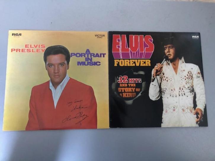 Twee lps van Elvis Spresley, 1 dubbel lp, Cd's en Dvd's, Vinyl | Rock, Zo goed als nieuw, Poprock, Verzenden