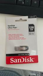 Nieuwe USB stick Scandisk 128 GB, Enlèvement ou Envoi, Neuf