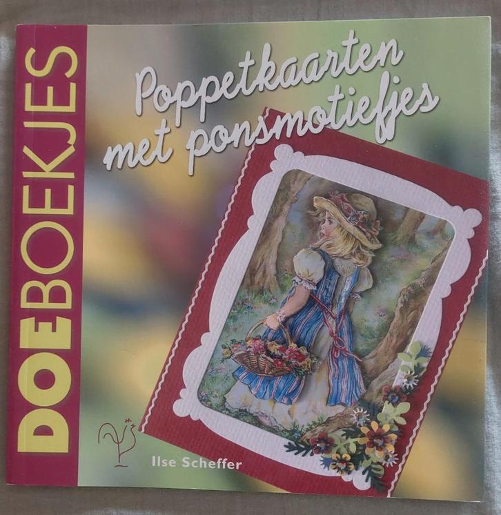 Doeboekjes - Poppetkaarten met ponsmotiefjes, Boeken, Hobby en Vrije tijd, Nieuw, Scrapbooking en Knutselen, Geschikt voor kinderen