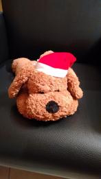 Pluche hond met kerstmuts, Enfants & Bébés, Jouets | Peluches, Enlèvement, Comme neuf, Chien