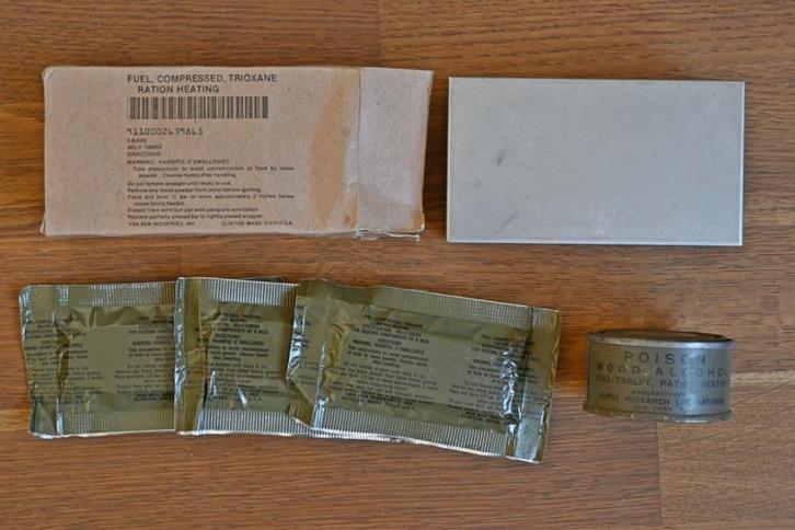 US Army ration heating, Caravans en Kamperen, Kampeeraccessoires, Gebruikt, Ophalen