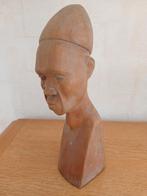 Buste africain Miamba 32 cm, Ophalen of Verzenden