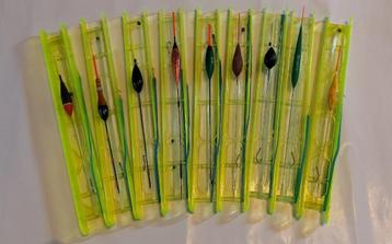 Lot de 10 lignes de pêche à la carpe faites maison 9, Enlèvement ou Envoi, Comme neuf, Ligne fixe