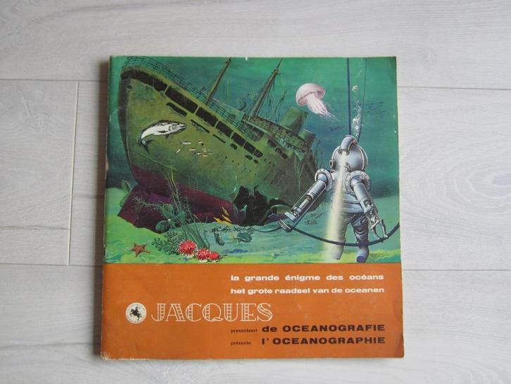 Chocolat Jacques - L'océanographie, Boeken, Prentenboeken en Plaatjesalbums, Zo goed als nieuw, Plaatjesalbum, Ophalen of Verzenden