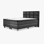 Boxspring 180x200, Gebruikt, Zwart, Tweepersoons, Ophalen of Verzenden