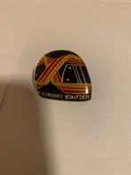 Retro pin van Thierry Boutsen F1, Ophalen of Verzenden, Zo goed als nieuw