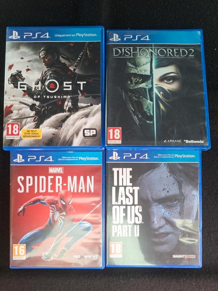 PlayStation 4-spellen. Verkoop per eenheid en tegen marktpri, Games en Spelcomputers, Games | Sony PlayStation 4, Zo goed als nieuw