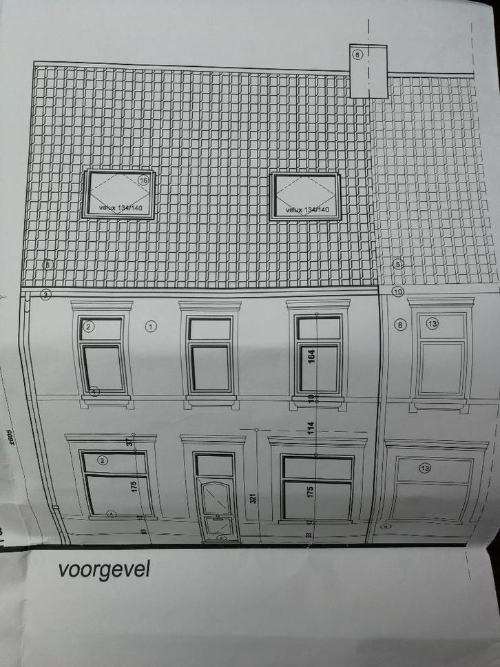 maison sans jardin, avec une grande terrasse sur le toit, Immo, Maisons à vendre, Province de Flandre-Orientale, C