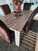 Eettafel zonder stulen, Huis en Inrichting, Complete eetkamers, Ophalen, Gebruikt