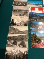 Postkaarten met postzegels Zwitserland, Ophalen of Verzenden, Gestempeld