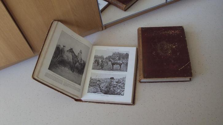 lot 2 monumentale (meer dan 11 kg) boeken WW1, Verzamelen, Militaria | Algemeen, Ophalen of Verzenden