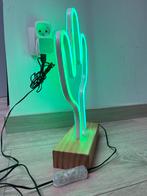 Neon lamp cactus, Huis en Inrichting, Ophalen of Verzenden, Zo goed als nieuw