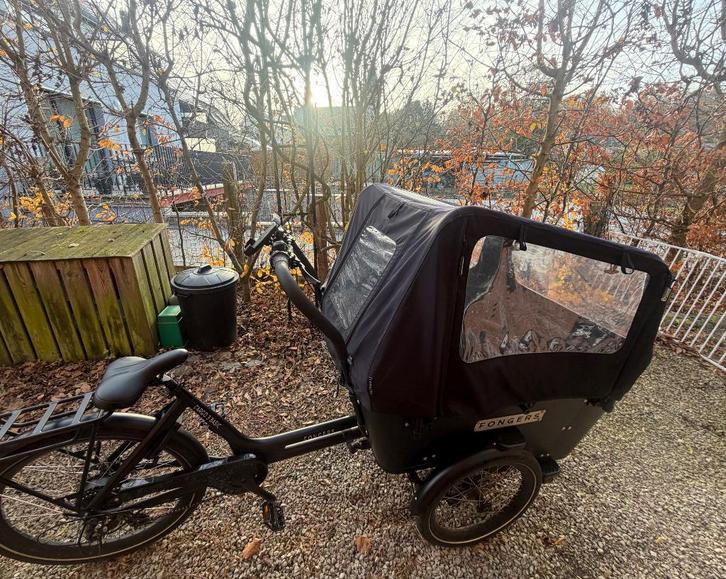 Vélo cargo électrique Fongers Cargo 3 (2025), Vélos & Vélomoteurs, Vélos | Vélos avec bac, Comme neuf, Autres marques, 4 enfants ou plus