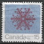 Canada 1971 - Yvert 468 - Sneeuwvlokken (ST), Postzegels en Munten, Postzegels | Amerika, Verzenden, Gestempeld
