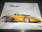 Renault Spider Brochure 1, Boeken, Auto's | Folders en Tijdschriften, Verzenden, Renault