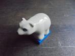 Lego Duplo Animal On Blue Base Bear Blue Eyes (zie foto's), Ophalen of Verzenden, Gebruikt, Losse stenen, Duplo