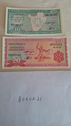 Oude bankbiljetten Burundi, Ophalen, Burundi, Los biljet