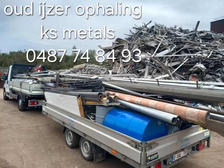 Oud ijzer ophaling, Bricolage & Construction, Métaux, Utilisé, Fer, Enlèvement