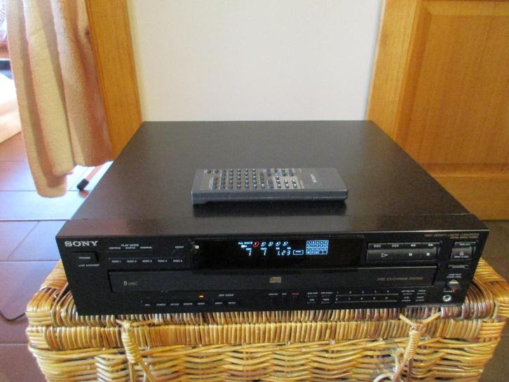 5 cd-speler SONY CDP-535 JAPAN, Audio, Tv en Foto, Cd-spelers, Sony, Ophalen of Verzenden