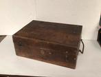 Houten koffer, maison Dutry Colson Gand., Antiek en Kunst, Ophalen