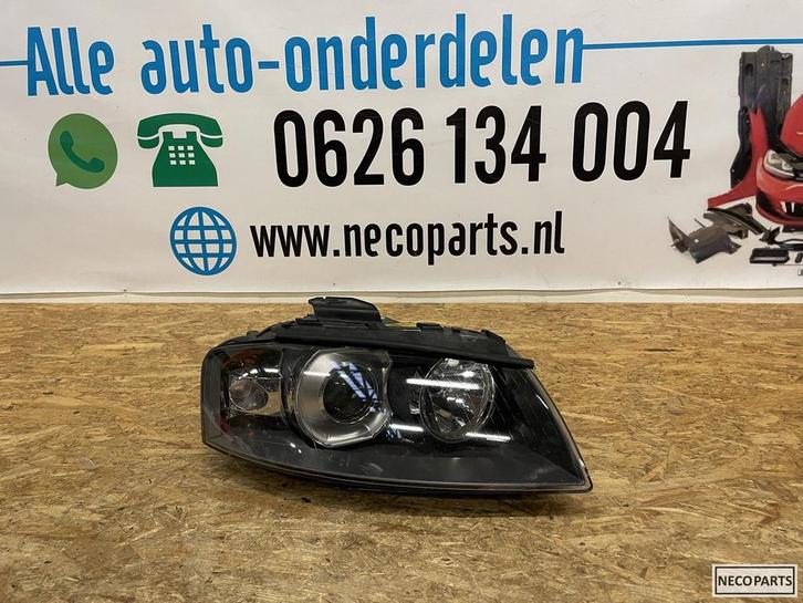 AUDI A3 8P 8P0 XENON KOPLAMP RECHTS COMPLEET 8P0941004D, Auto-onderdelen, Verlichting, Audi, Gebruikt, Ophalen of Verzenden