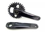 Shimano XT crankstel + 34t blad nieuw, Fietsen en Brommers, Ophalen of Verzenden