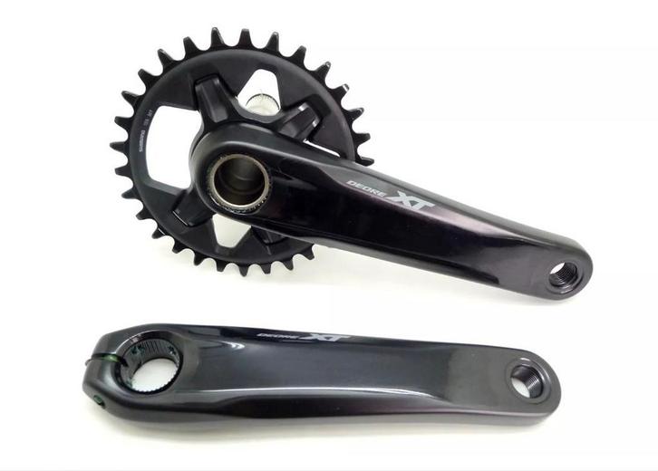 Shimano XT crankstel + 34t blad nieuw, Fietsen en Brommers, Fietsonderdelen, Ophalen of Verzenden