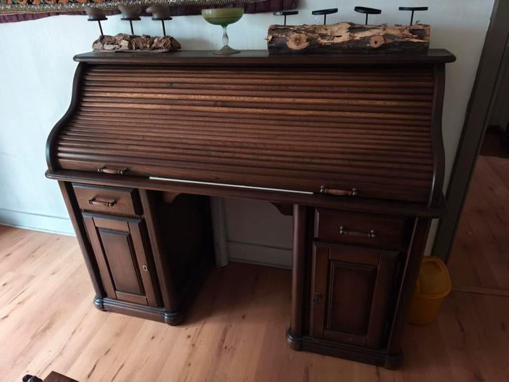 Secretaire, rolluik bureau, Huis en Inrichting, Kasten | Secretaires, Ophalen