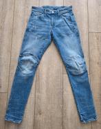 G-Star 5620 Elwood 3D Zip Knee Faded Blue Ink W31 L32, Kleding | Heren, Spijkerbroeken en Jeans, G Star RAW, Blauw, Overige jeansmaten