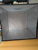 Studio box avec différentes luminosité Led pour photo 40x40, Enlèvement ou Envoi