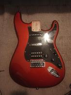 Squier affinity series stratocaster candy apple red, Enlèvement ou Envoi, Utilisé, Solid body