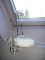 Lampe bureau écolier halogène de couleur blanc., Enlèvement ou Envoi, Comme neuf, Lampe