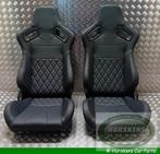 Set sport stoelen-zwart met ruitpatroon Land Rover Defender, Neuf, -, -, -