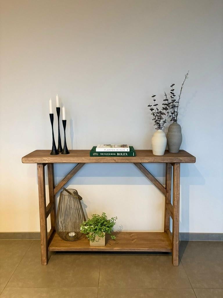 Hal/muurtafel Old charm Handgemaakt op maat, Ophalen