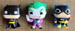 3 mini Funko poppetjes: Batman-reeks, Ophalen of Verzenden, Zo goed als nieuw