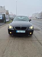 BMW 520i E60  Benzine Automaat, Auto's, BMW, Automaat, Zwart, Navigatiesysteem, Zwart