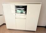 #16 Witte modern uitgeruste keuken, Ophalen, Wit, Hoekkeuken, Composiet