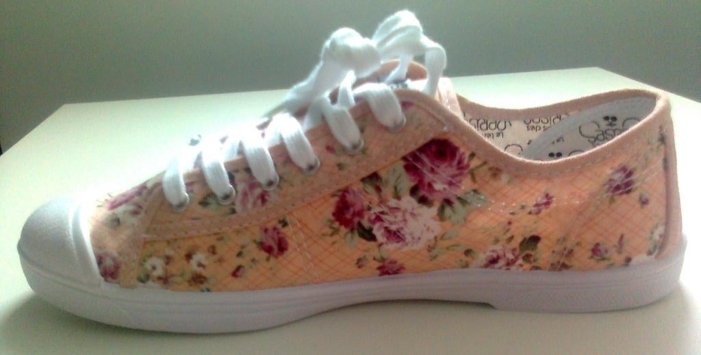 Basket Le Temps des Cerises « Floral » 40, Neuf, Sneakers et Baskets, Le temps des cerises, Envoi