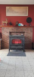 Poêle efel 13kw bois charbon, Maison & Meubles, Poêles, Bois