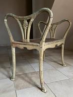 Zitmeubel meubel interieur brocante oud decoratie stoeltje, Enlèvement ou Envoi