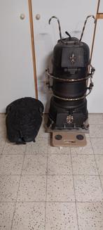 Houtkachel, extra vuurrooster en kolenbak, Ophalen, Houtkachel