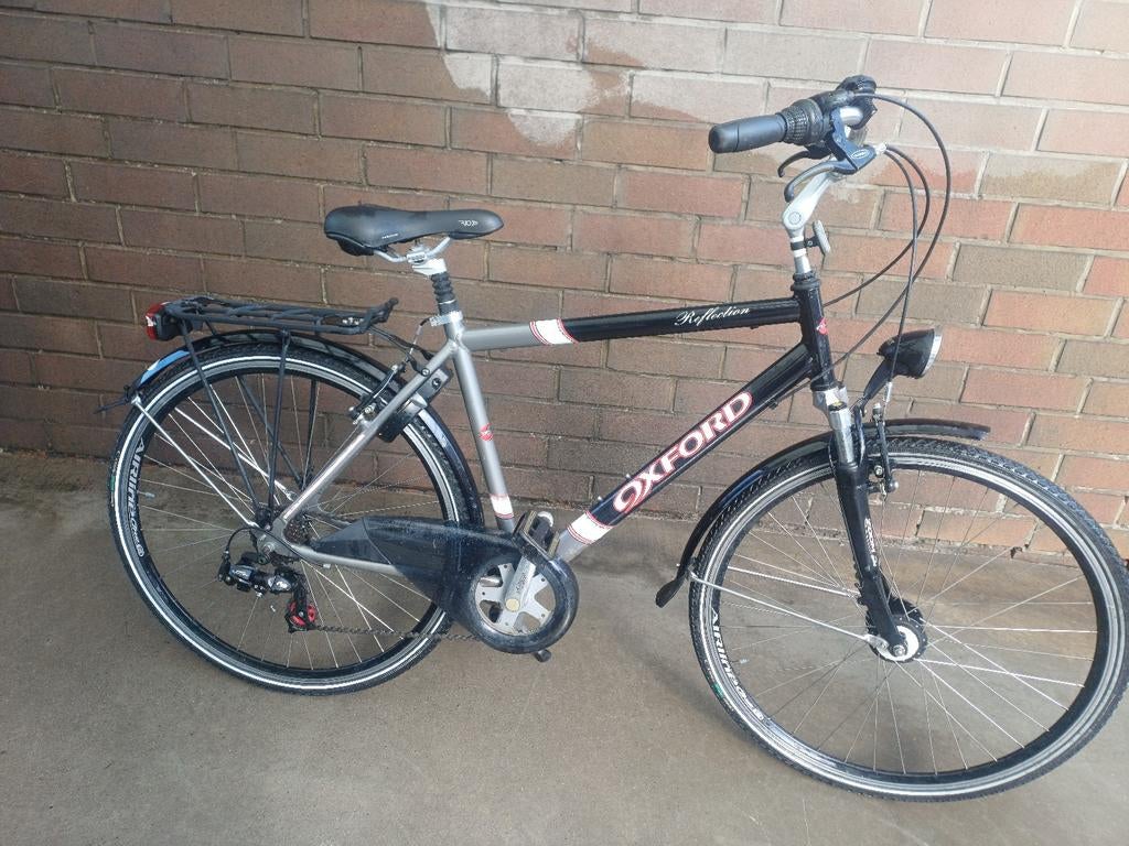 Oxford herenfiets met 7versnellingen, Fietsen en Brommers, Ophalen, Vering