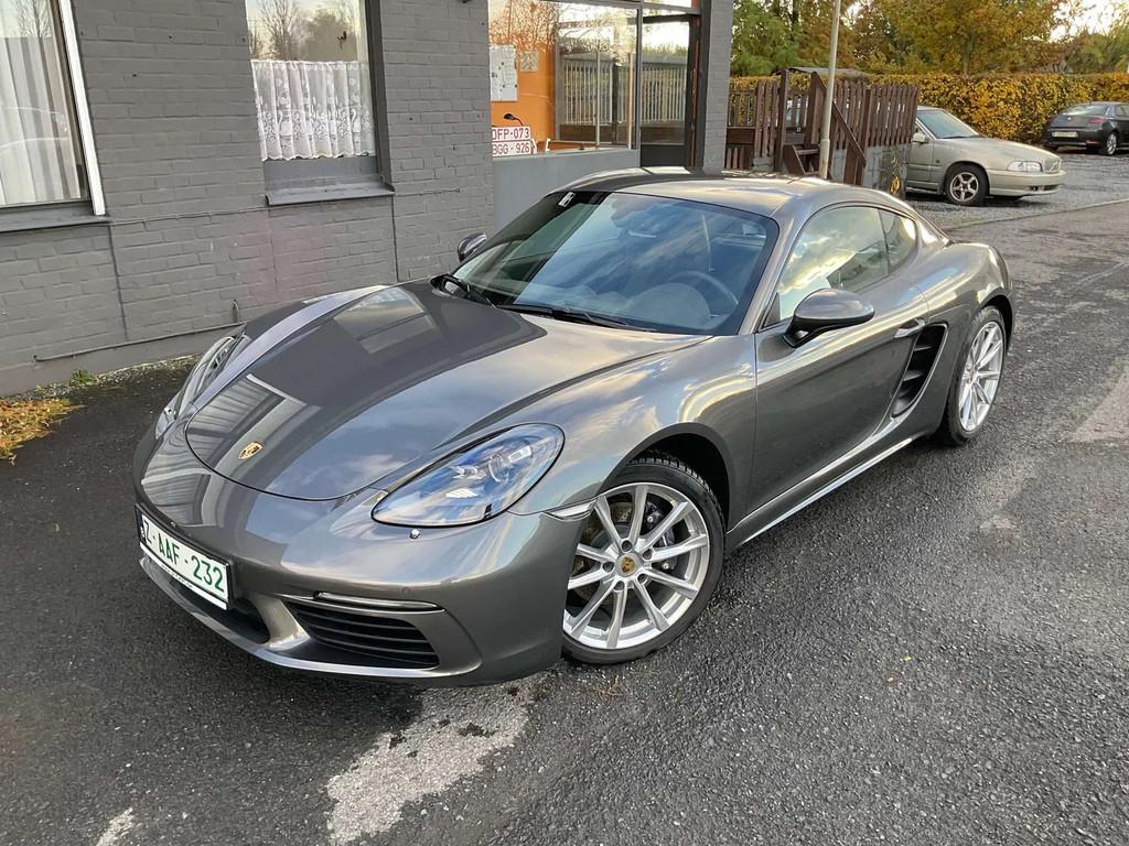 Porsche 718 VERKOCHT-VENDU-SOLD! (bj 2017, automaat), Auto's, Porsche, Bedrijf, Te koop, Metaalkleur, Benzine, Euro 6, Coupé, 2 deurs