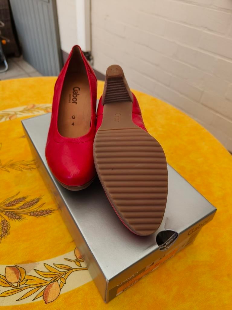 Rode Gabor Comfort pumps maat 37, Ophalen, Pumps, Gabor, Nieuw