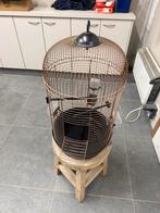 Vogelkooi bronskleurig, Dieren en Toebehoren, Ophalen, Zo goed als nieuw, Vogelkooi