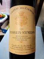 Saint-Emilion 1989 - grote fles, Verzamelen, Wijnen, Ophalen, Frankrijk, Zo goed als nieuw, Rode wijn