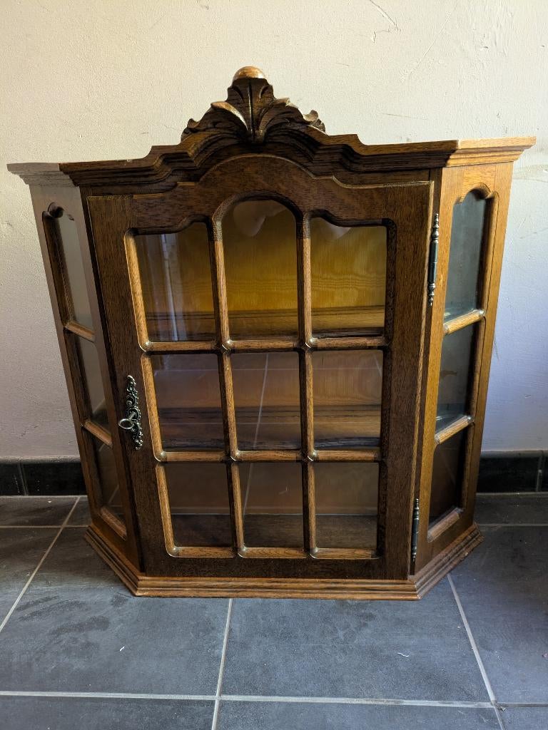 Vitrine avec clé, Maison & Meubles, Enlèvement, Utilisé