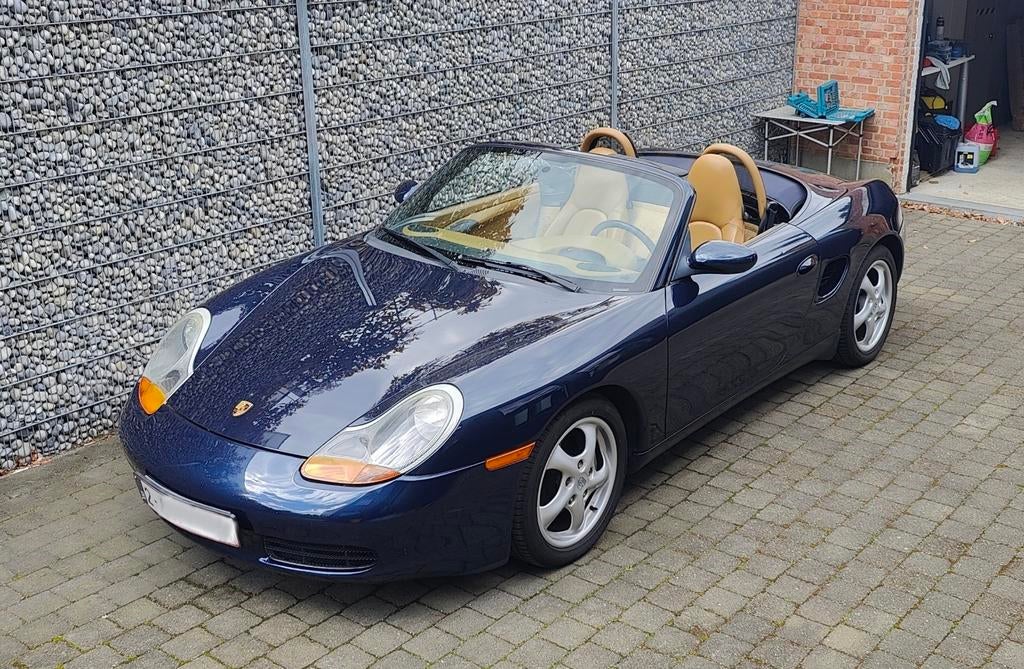 Porsche Boxster 1999 2.5 manual, Auto's, Porsche, Blauw, Blauw, Boxster, Te koop