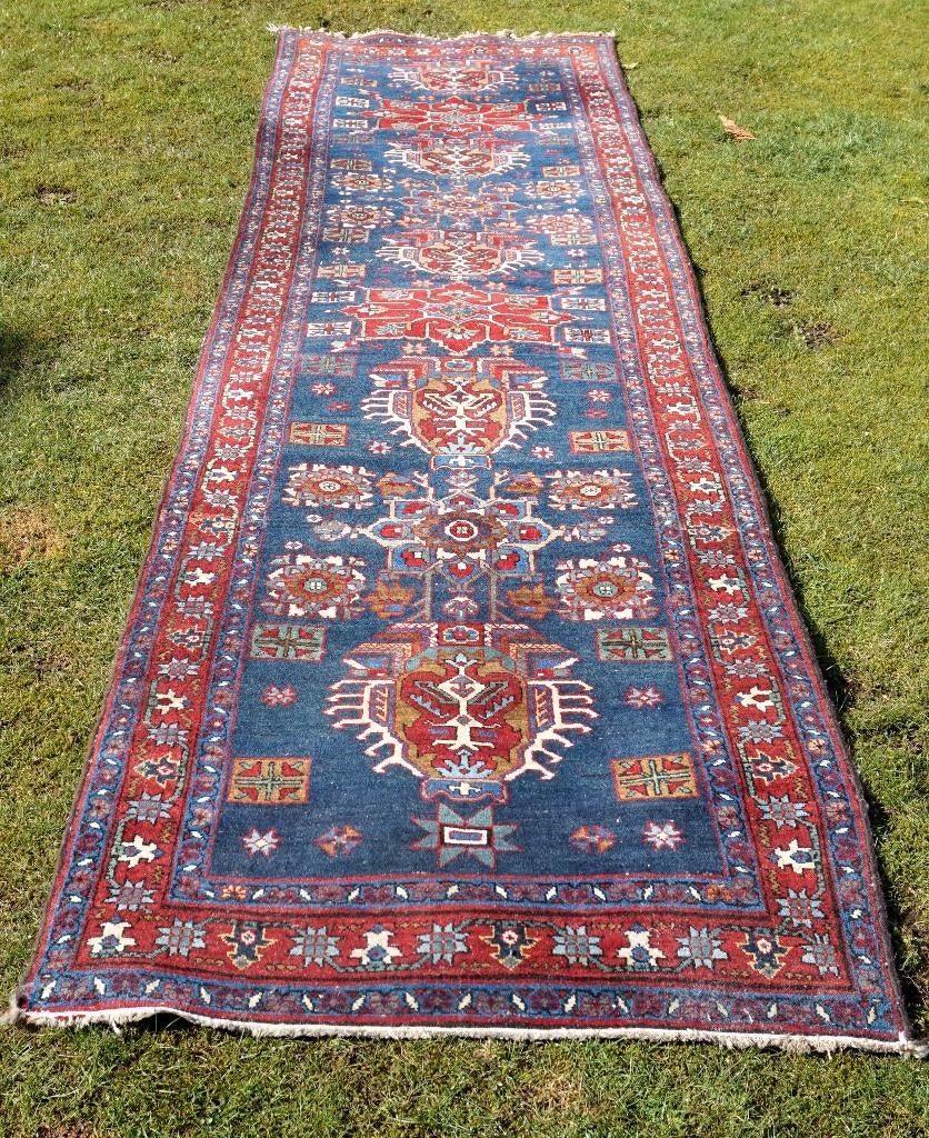 Ancien Tapis d’Orient daté pour Corridor Fait Main, Antiquités & Art, Tapis & Textile, Enlèvement